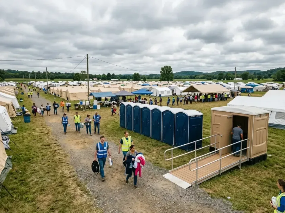disaster-relief-camp-restrooms-010 — frequently asked questions, Dumpster & Portable Bathrooms Rental in Masonville, KY